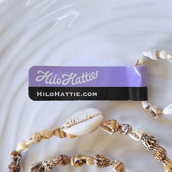 Deadstock Y2K Hilo Hattie seashell lei necklace - Picture 4 of 6